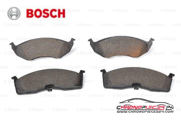 Achat de BOSCH 0 986 424 363 Kit de plaquettes de frein, frein à disque pas chères