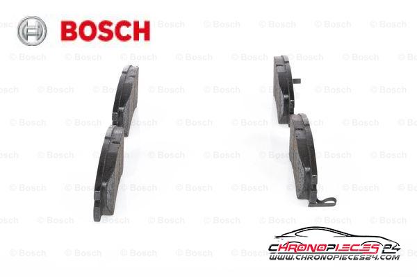 Achat de BOSCH 0 986 424 366 Kit de plaquettes de frein, frein à disque pas chères