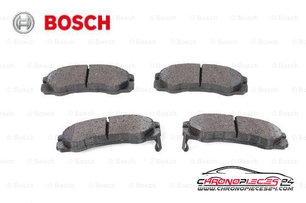 Achat de BOSCH 0 986 424 366 Kit de plaquettes de frein, frein à disque pas chères