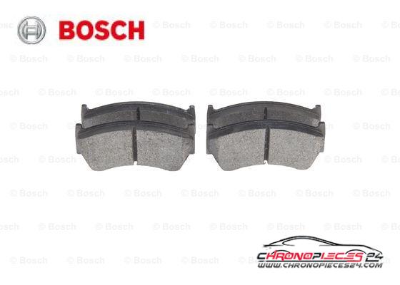 Achat de BOSCH 0 986 424 369 Kit de plaquettes de frein, frein à disque pas chères