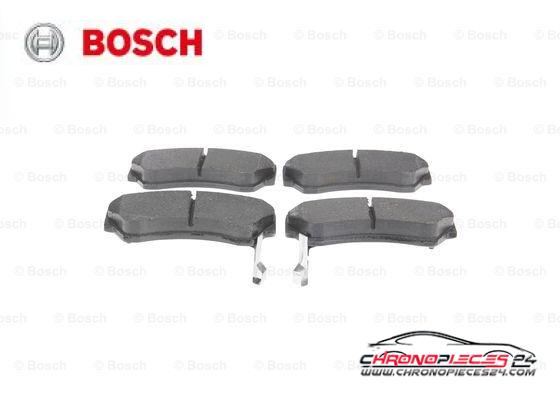 Achat de BOSCH 0 986 424 369 Kit de plaquettes de frein, frein à disque pas chères