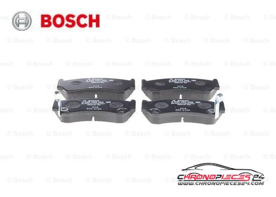 Achat de BOSCH 0 986 424 369 Kit de plaquettes de frein, frein à disque pas chères