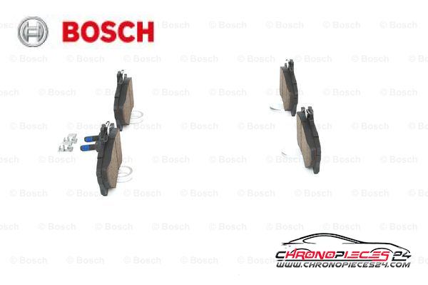 Achat de BOSCH 0 986 424 370 Kit de plaquettes de frein, frein à disque pas chères