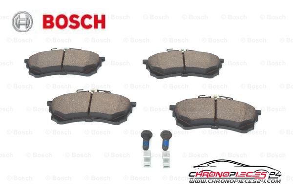 Achat de BOSCH 0 986 424 370 Kit de plaquettes de frein, frein à disque pas chères