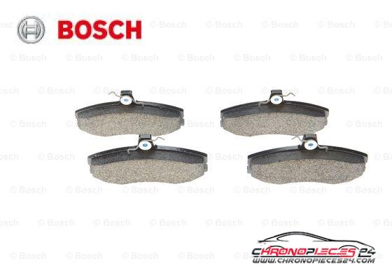 Achat de BOSCH 0 986 424 373 Kit de plaquettes de frein, frein à disque pas chères