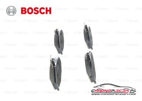 Achat de BOSCH 0 986 424 373 Kit de plaquettes de frein, frein à disque pas chères