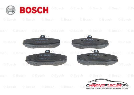 Achat de BOSCH 0 986 424 373 Kit de plaquettes de frein, frein à disque pas chères