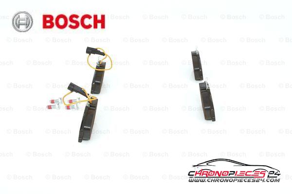 Achat de BOSCH 0 986 424 374 Kit de plaquettes de frein, frein à disque pas chères