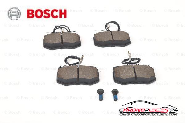 Achat de BOSCH 0 986 424 376 Kit de plaquettes de frein, frein à disque pas chères