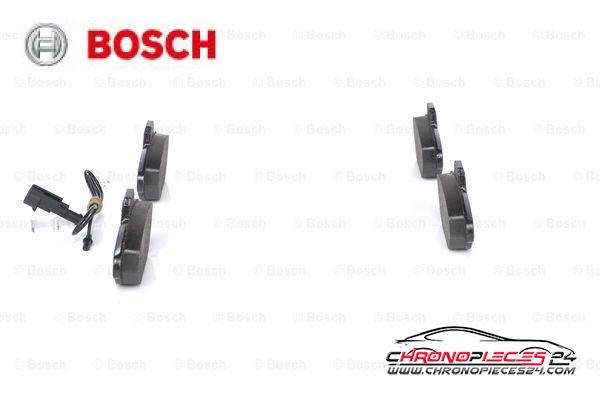 Achat de BOSCH 0 986 424 379 Kit de plaquettes de frein, frein à disque pas chères