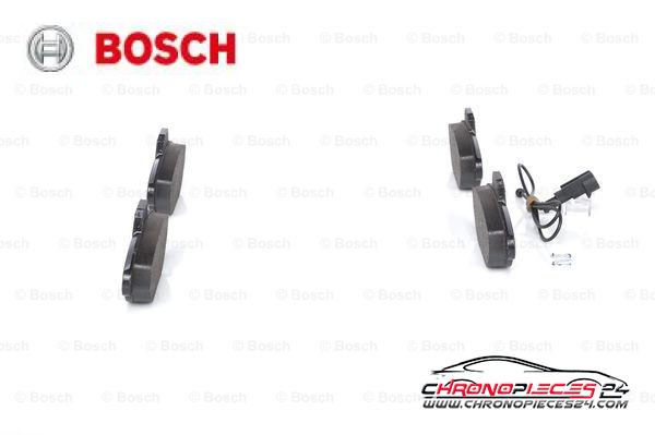 Achat de BOSCH 0 986 424 379 Kit de plaquettes de frein, frein à disque pas chères