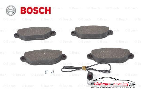 Achat de BOSCH 0 986 424 379 Kit de plaquettes de frein, frein à disque pas chères