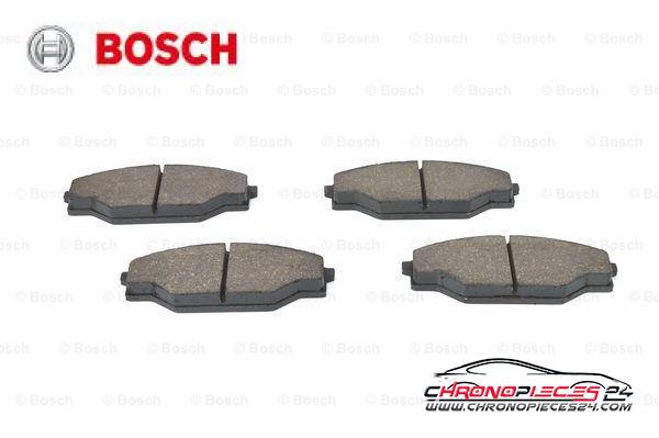 Achat de BOSCH 0 986 424 382 Kit de plaquettes de frein, frein à disque pas chères