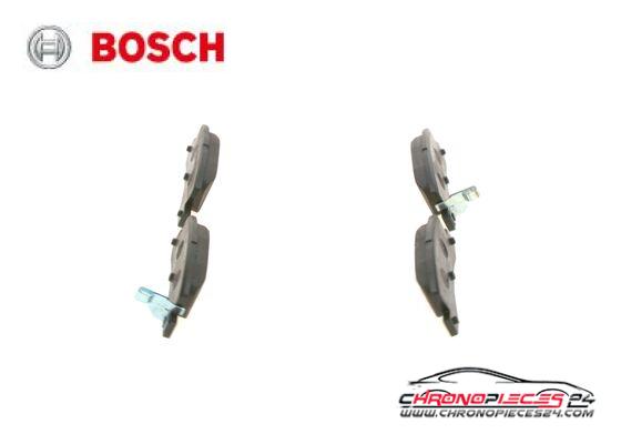 Achat de BOSCH 0 986 424 383 Kit de plaquettes de frein, frein à disque pas chères