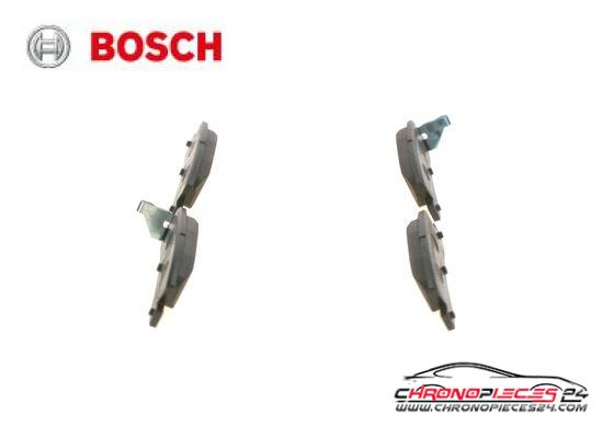 Achat de BOSCH 0 986 424 383 Kit de plaquettes de frein, frein à disque pas chères