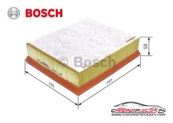 Achat de BOSCH F 026 400 550 Filtre à air pas chères