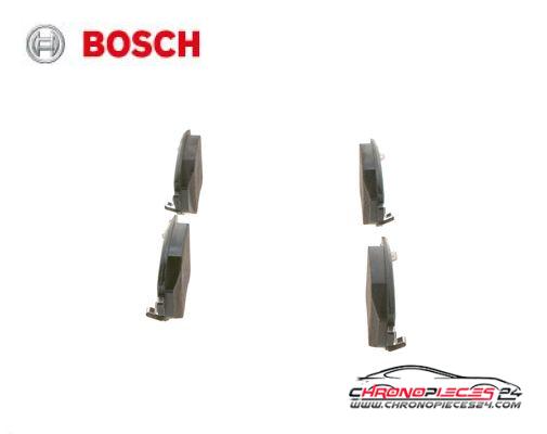 Achat de BOSCH 0 986 424 386 Kit de plaquettes de frein, frein à disque pas chères