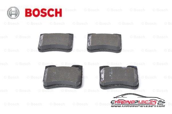 Achat de BOSCH 0 986 424 411 Kit de plaquettes de frein, frein à disque pas chères