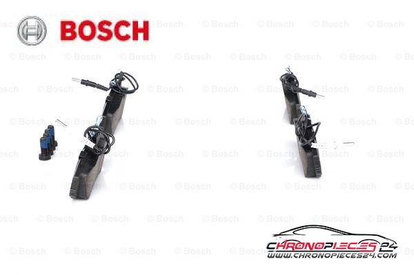 Achat de BOSCH 0 986 424 414 Kit de plaquettes de frein, frein à disque pas chères