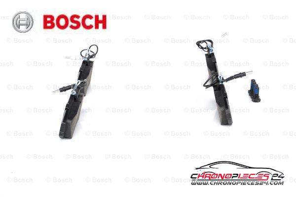 Achat de BOSCH 0 986 424 414 Kit de plaquettes de frein, frein à disque pas chères