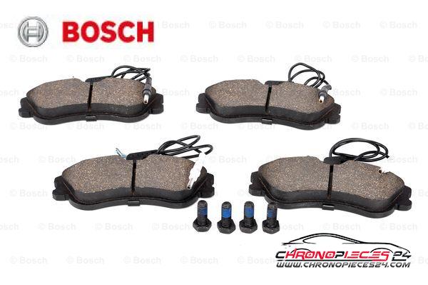 Achat de BOSCH 0 986 424 414 Kit de plaquettes de frein, frein à disque pas chères