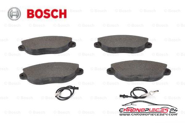 Achat de BOSCH 0 986 424 415 Kit de plaquettes de frein, frein à disque pas chères