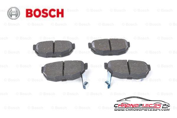 Achat de BOSCH 0 986 424 418 Kit de plaquettes de frein, frein à disque pas chères