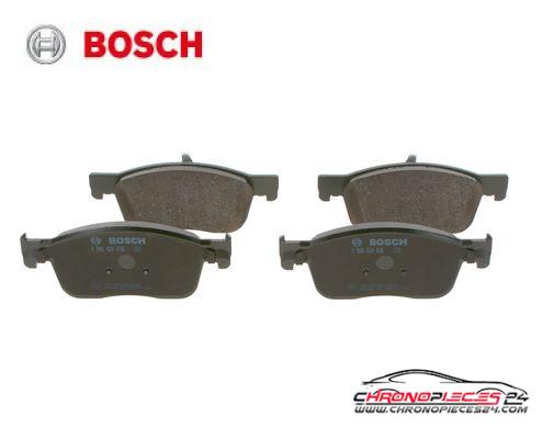 Achat de BOSCH 0 986 424 436 Kit de plaquettes de frein, frein à disque pas chères