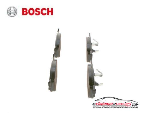 Achat de BOSCH 0 986 424 436 Kit de plaquettes de frein, frein à disque pas chères