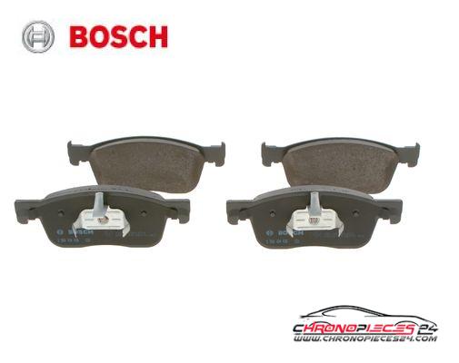 Achat de BOSCH 0 986 424 436 Kit de plaquettes de frein, frein à disque pas chères