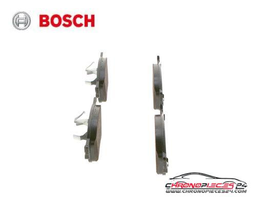 Achat de BOSCH 0 986 424 436 Kit de plaquettes de frein, frein à disque pas chères