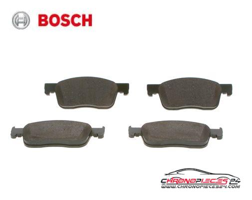 Achat de BOSCH 0 986 424 436 Kit de plaquettes de frein, frein à disque pas chères