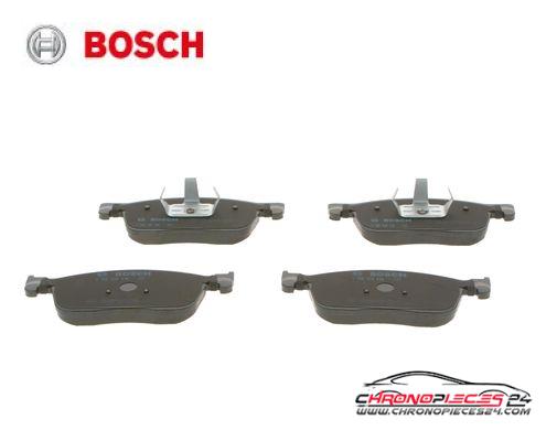 Achat de BOSCH 0 986 424 436 Kit de plaquettes de frein, frein à disque pas chères