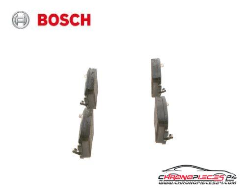 Achat de BOSCH 0 986 424 437 Kit de plaquettes de frein, frein à disque pas chères