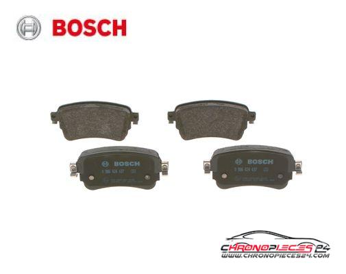 Achat de BOSCH 0 986 424 437 Kit de plaquettes de frein, frein à disque pas chères