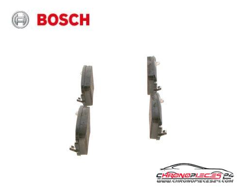 Achat de BOSCH 0 986 424 437 Kit de plaquettes de frein, frein à disque pas chères