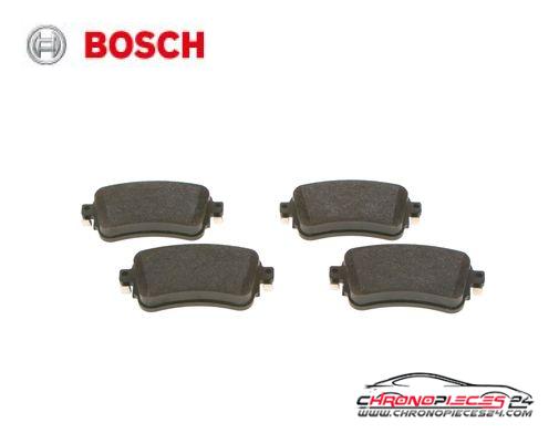 Achat de BOSCH 0 986 424 437 Kit de plaquettes de frein, frein à disque pas chères