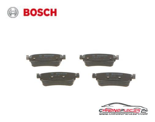 Achat de BOSCH 0 986 424 437 Kit de plaquettes de frein, frein à disque pas chères