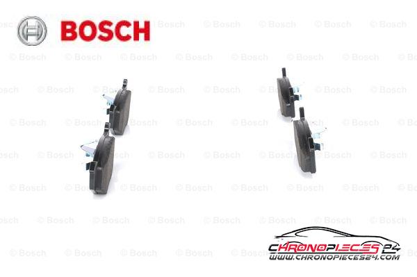 Achat de BOSCH 0 986 424 449 Kit de plaquettes de frein, frein à disque pas chères