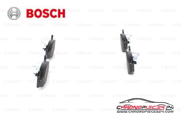 Achat de BOSCH 0 986 424 449 Kit de plaquettes de frein, frein à disque pas chères