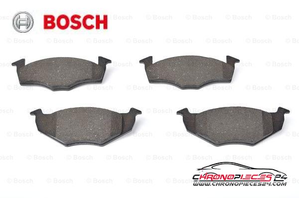 Achat de BOSCH 0 986 424 449 Kit de plaquettes de frein, frein à disque pas chères