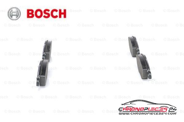 Achat de BOSCH 0 986 424 453 Kit de plaquettes de frein, frein à disque pas chères