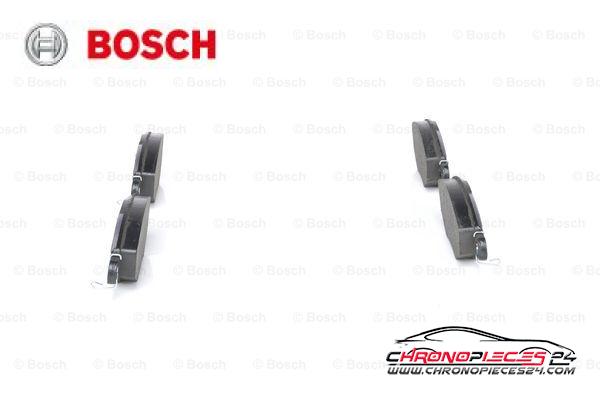 Achat de BOSCH 0 986 424 453 Kit de plaquettes de frein, frein à disque pas chères