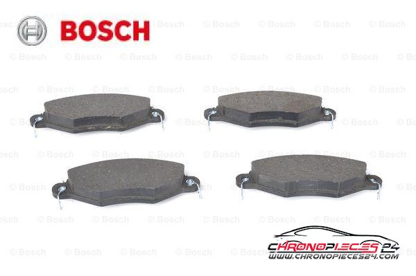 Achat de BOSCH 0 986 424 453 Kit de plaquettes de frein, frein à disque pas chères