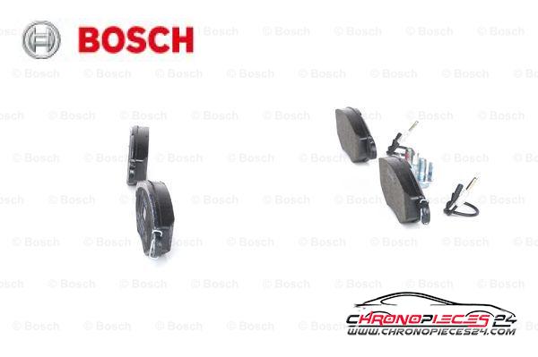 Achat de BOSCH 0 986 424 455 Kit de plaquettes de frein, frein à disque pas chères