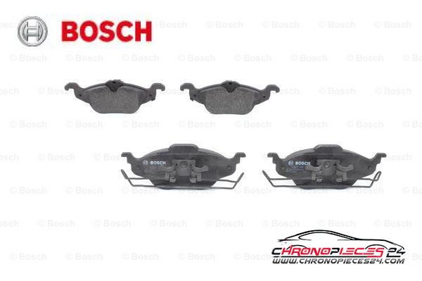 Achat de BOSCH 0 986 424 456 Kit de plaquettes de frein, frein à disque pas chères