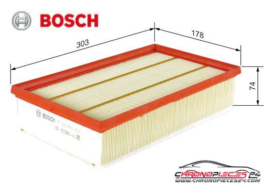 Achat de BOSCH F 026 400 612 Filtre à air pas chères