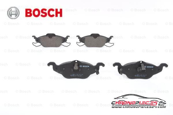 Achat de BOSCH 0 986 424 456 Kit de plaquettes de frein, frein à disque pas chères