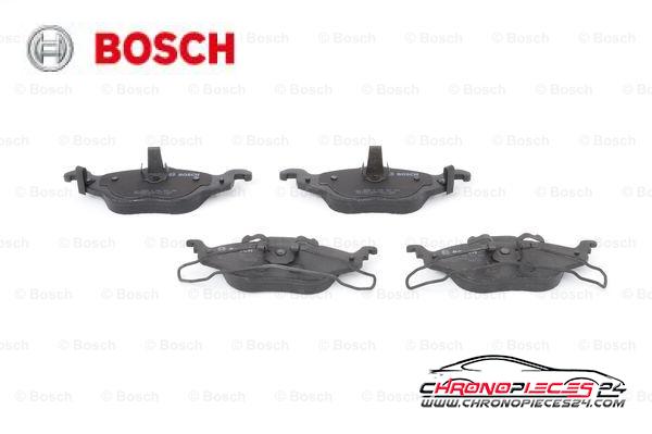 Achat de BOSCH 0 986 424 456 Kit de plaquettes de frein, frein à disque pas chères