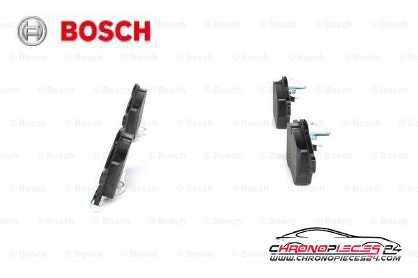 Achat de BOSCH 0 986 424 457 Kit de plaquettes de frein, frein à disque pas chères